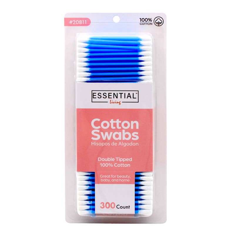 Deluxe Import Trading - Venta al por mayor Bastoncillos de algodón - 300 bastoncillos de algodón0