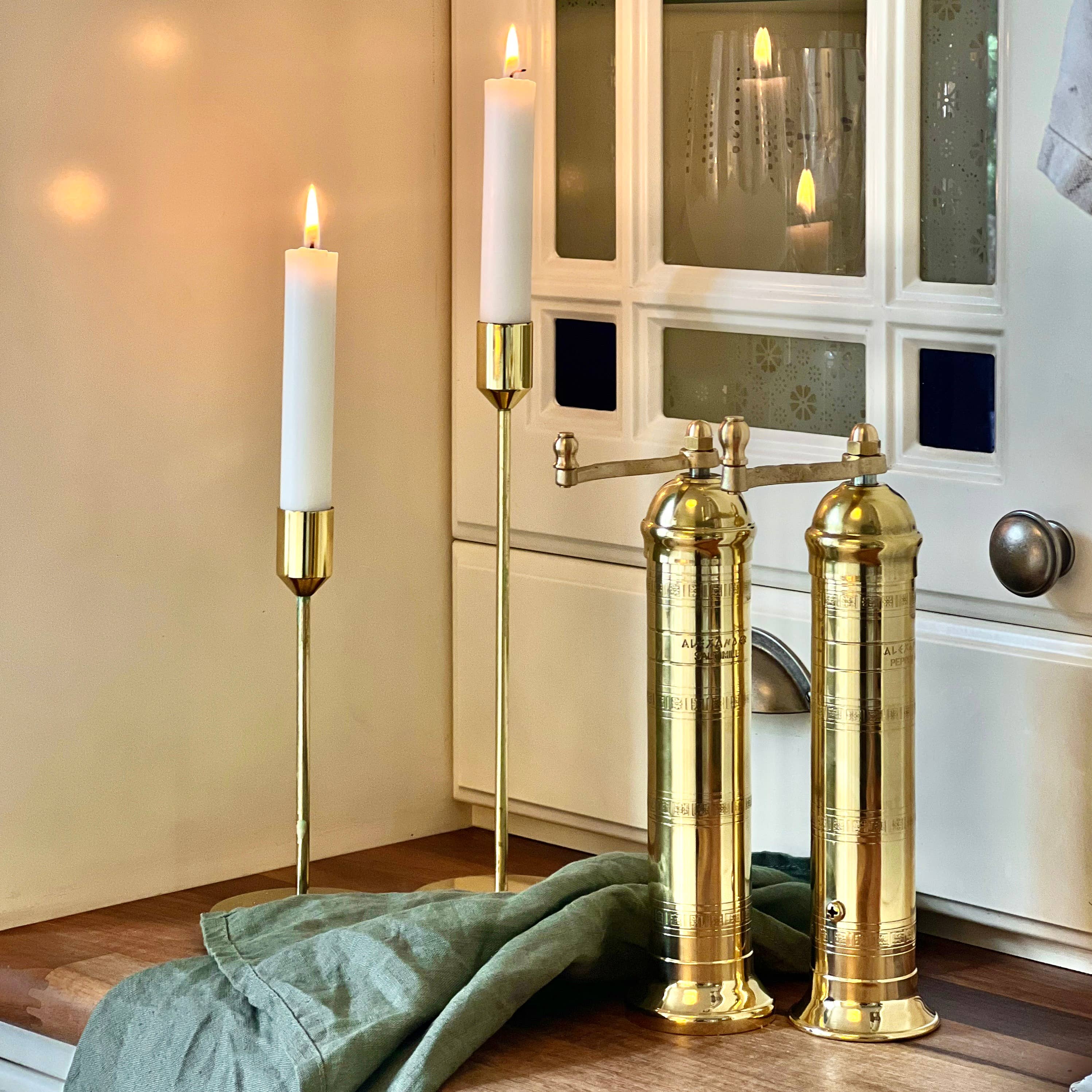 Rune-Jakobsen Design - Venta al por mayor Molinillos de sal - El original molinillo de sal 'Brass Mill' de 20 cm3