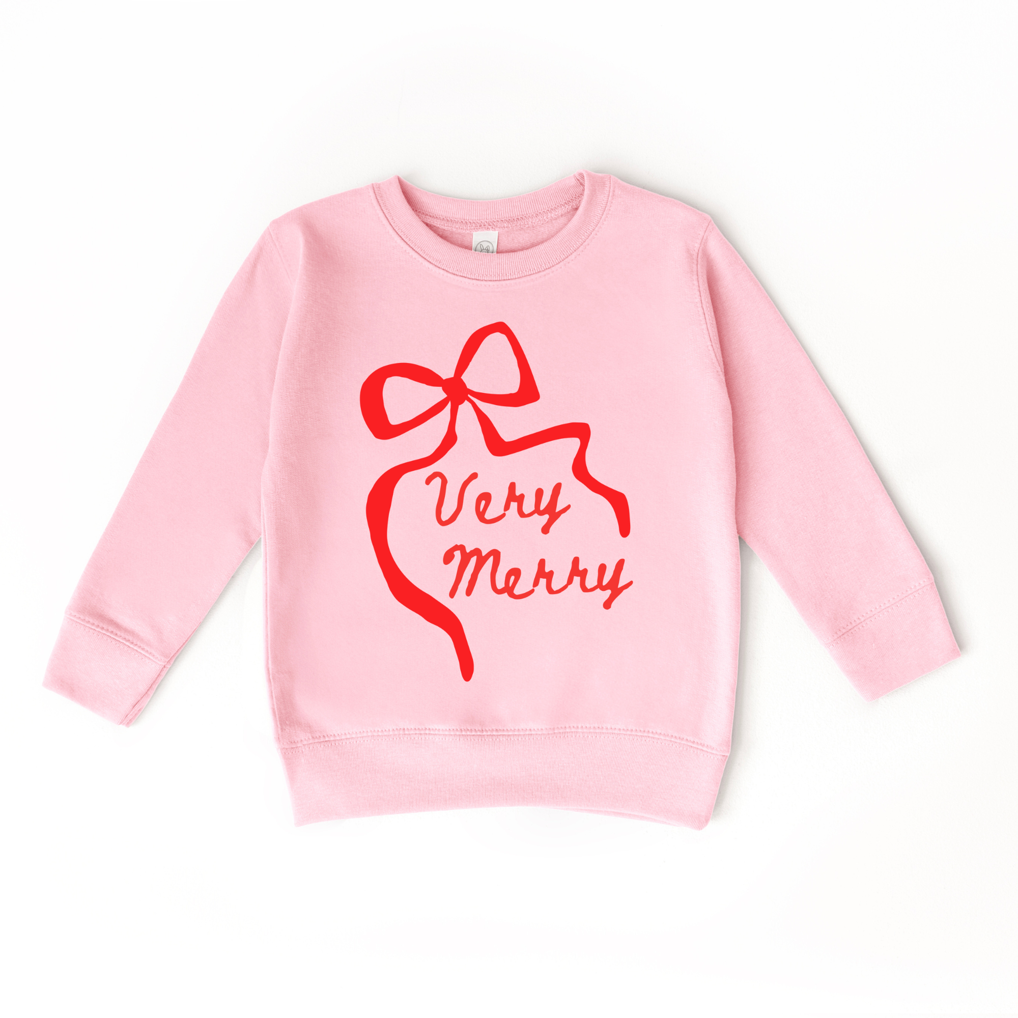 Benny & Ray Apparel - Wholesale Sweatshirt - Kids - Very Merry Coquette Bow Merry Christmas Girl Winter sweater7