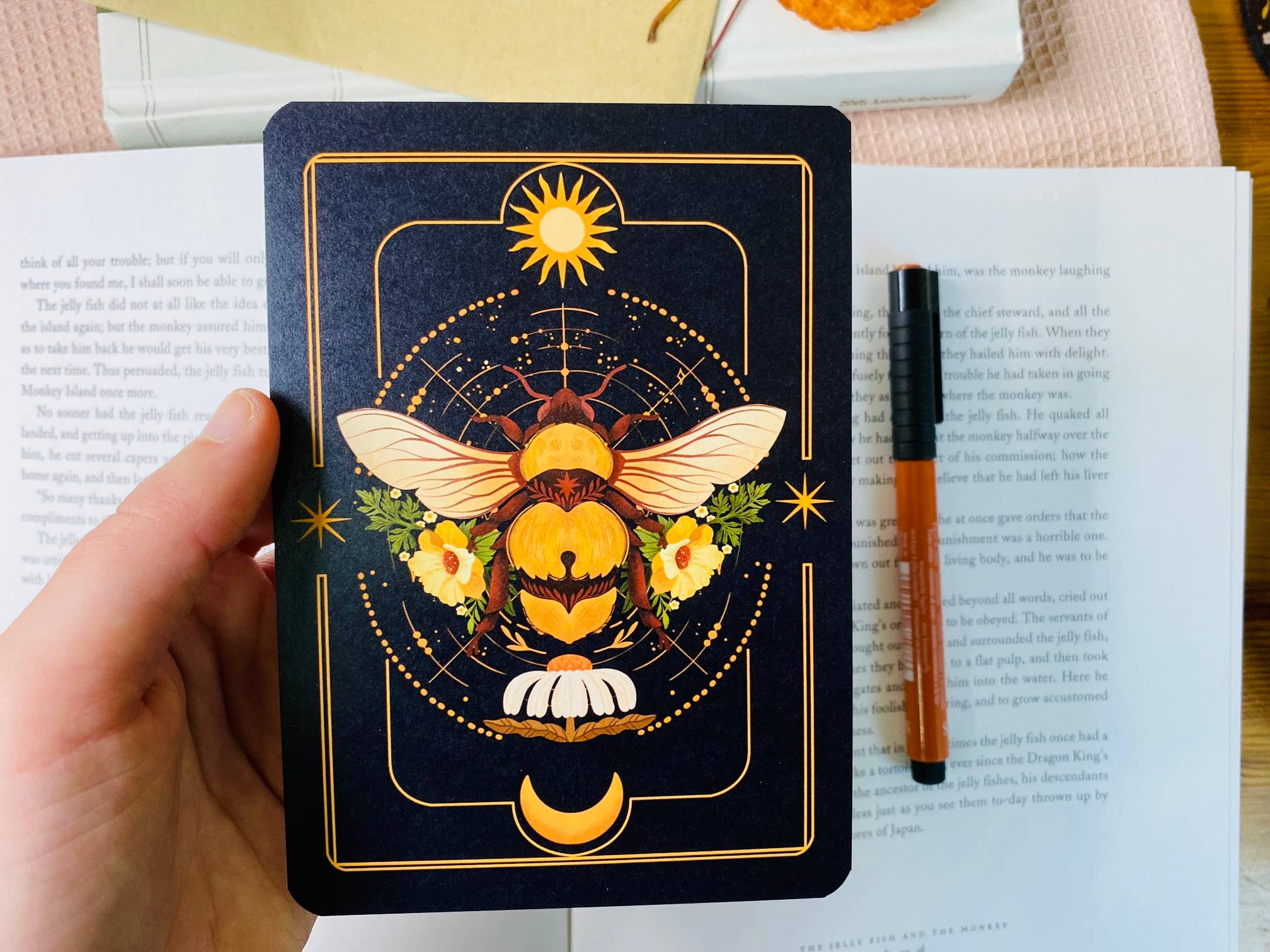 Split Moon Studios - Wholesale Art Print - A Set of Insect Art Prints - A6 Post Card Size - Artprint0