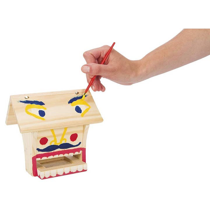 Toysmith - Wholesale DIY Craft Kit - Kids - Beetle & Bee Build A Bird Buffet2