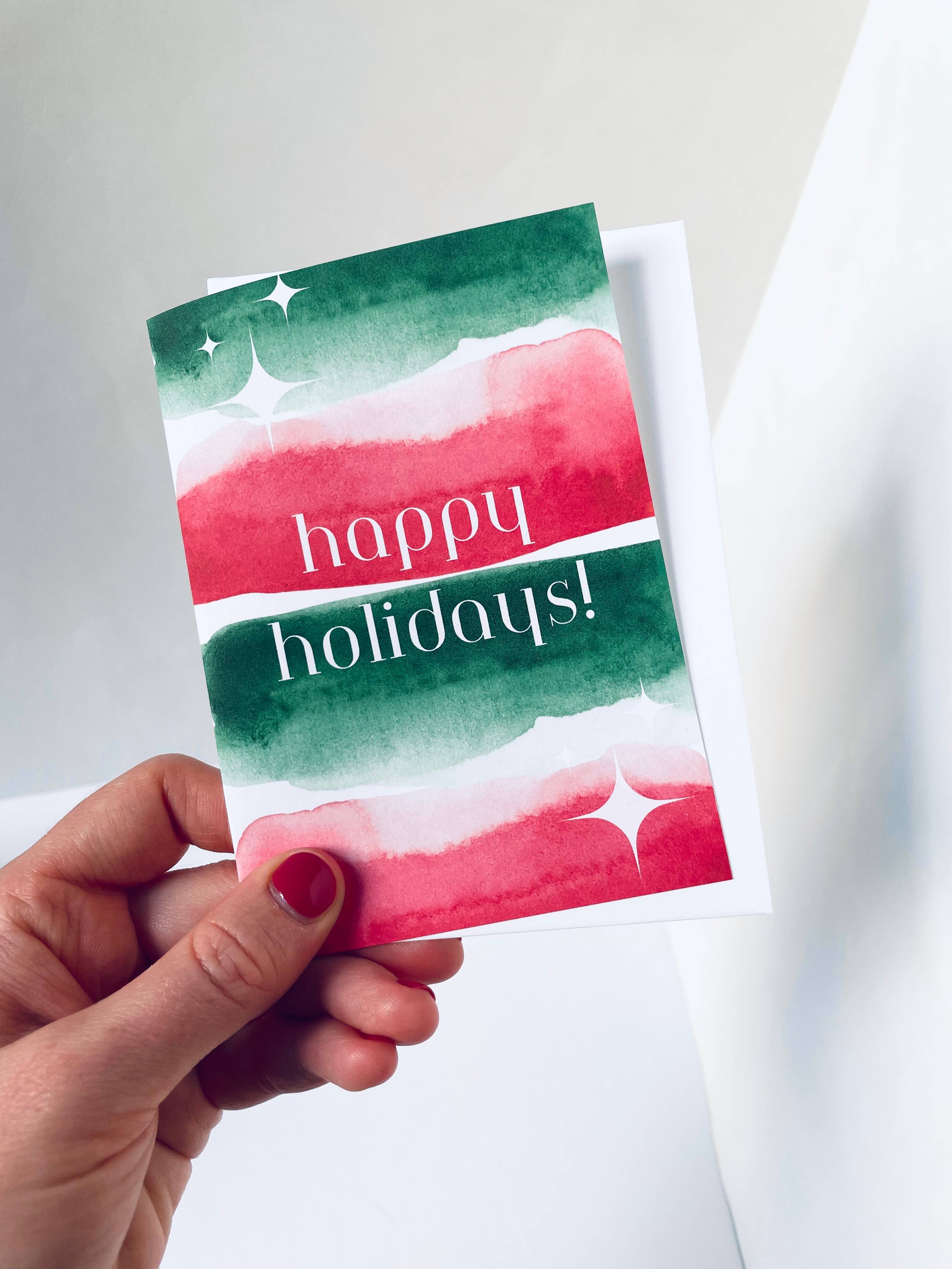 Atelier By Cat - Vente Cartes de Noël - Cartes de Noël amusantes, cartes-notes Tis The Season, 100 % recyclées3