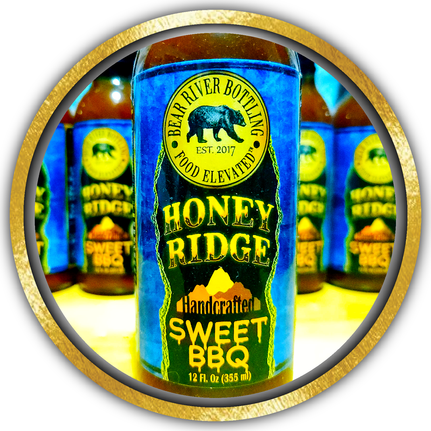 Bear River Bottling - Wholesale BBQ Sauce - Honey Ridge Sweet BBQ1