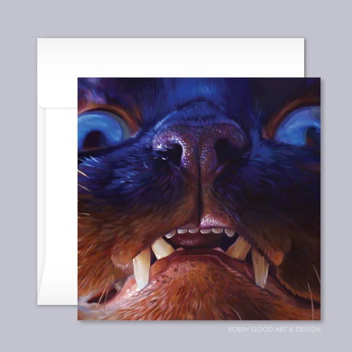 Teefs Card for wholesale by Robin Good Art & Design