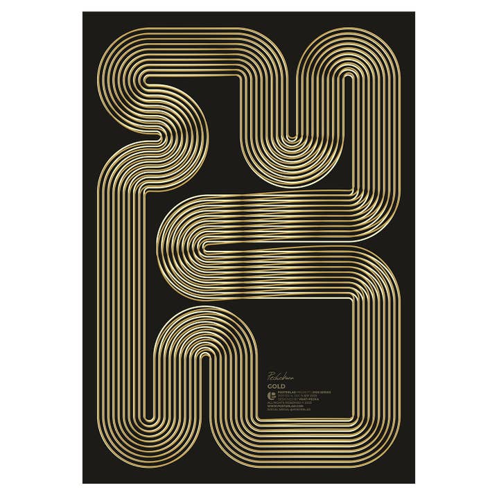 Or pour la vente par PosterLad