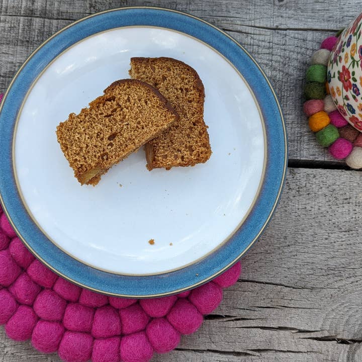 Cool Trade Winds - Wholesale Placemat - Fun Felt Wool Ball Placemat / Trivet18