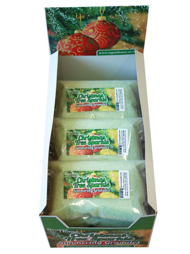 Christmas Tree Sparkle Simmering Granules for wholesale by Regent House