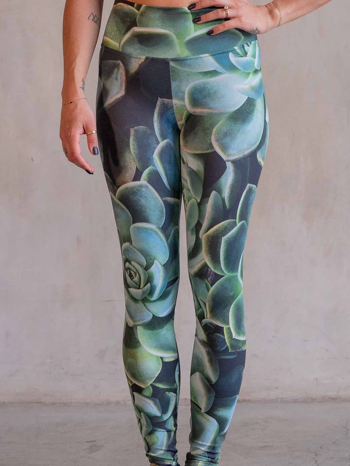 Green Envy - Buttery Soft Athleisure Leggings for wholesale by Eagle Rock Werkshop®