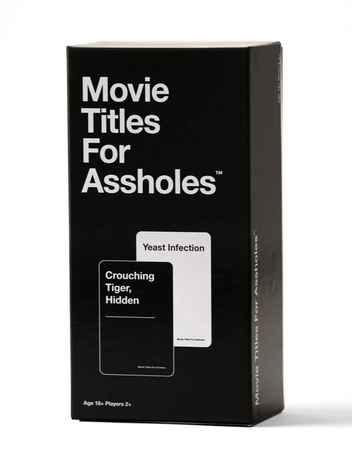 Movie Titles For Assholes for wholesale by Imagination Gaming