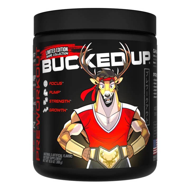 Campus Protein - Wholesale Protein/Superfood Powder - Bucked Up Pre Workout2