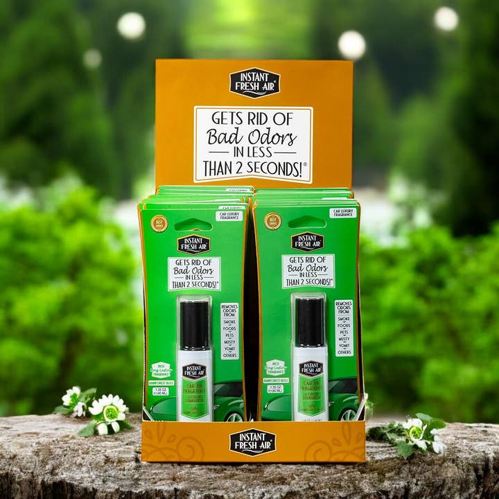 Instant Fresh Air - Wholesale Car Freshener - Unisex - Car Air, Rainforest Bliss, 1.35 Oz (40 Ml). -Display6