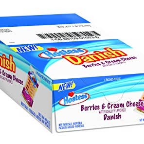 Hostess Danish Berry & Chse 6 Per Box for wholesale by Shop The King