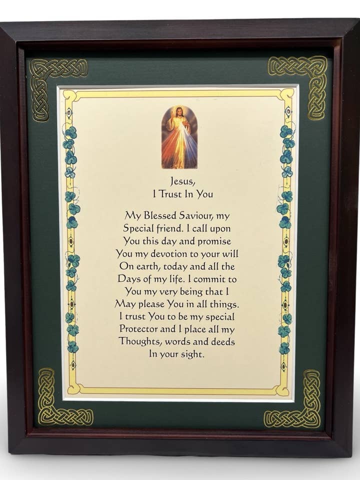 Gesù, confido in Te - Regali Cattolici per la vendita all'ingrosso da parte di Irish Collection