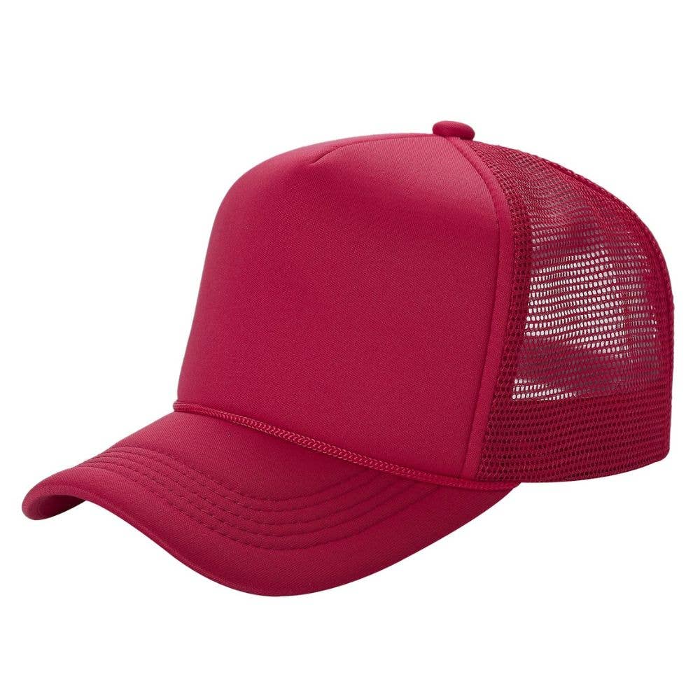 DOBBI - Wholesale Trucker Hat - Unisex - Sponge Trucker Mesh Cap7