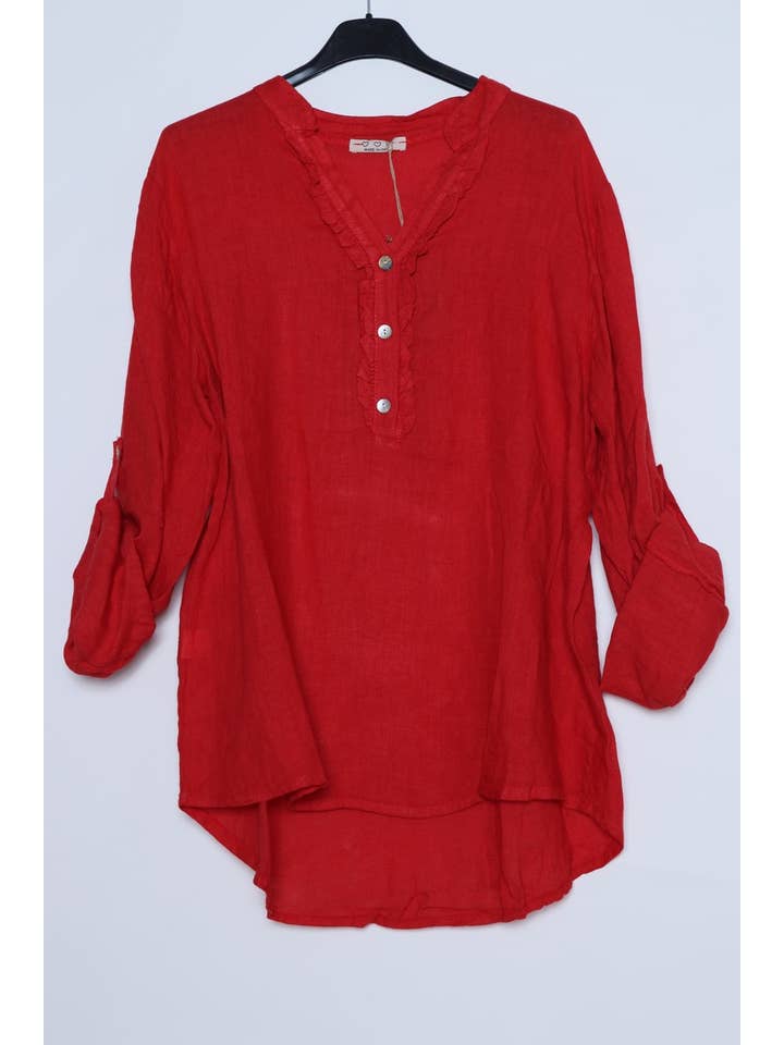 LÉA & LUC – wholesale Blouse – Women’s – 100% Linen Blouse REF. 664963