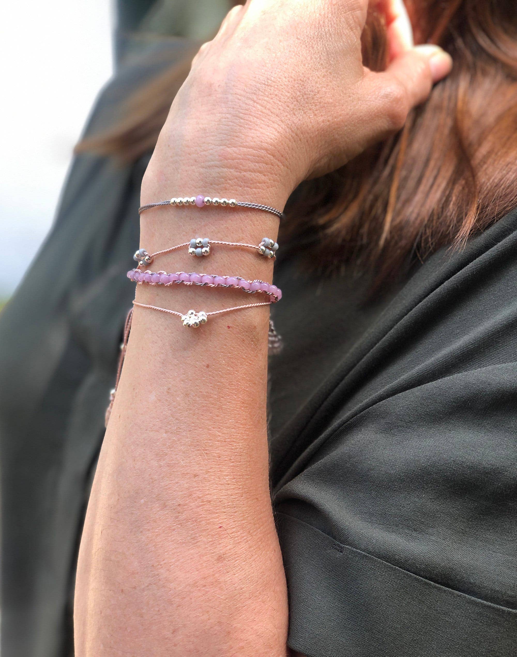 Bergin & Bath - Vendita all'ingrosso Gioielli fai da te - Bambini - Kit bracciali con perline, colore: argento. Kit per la creazione di gioielli6