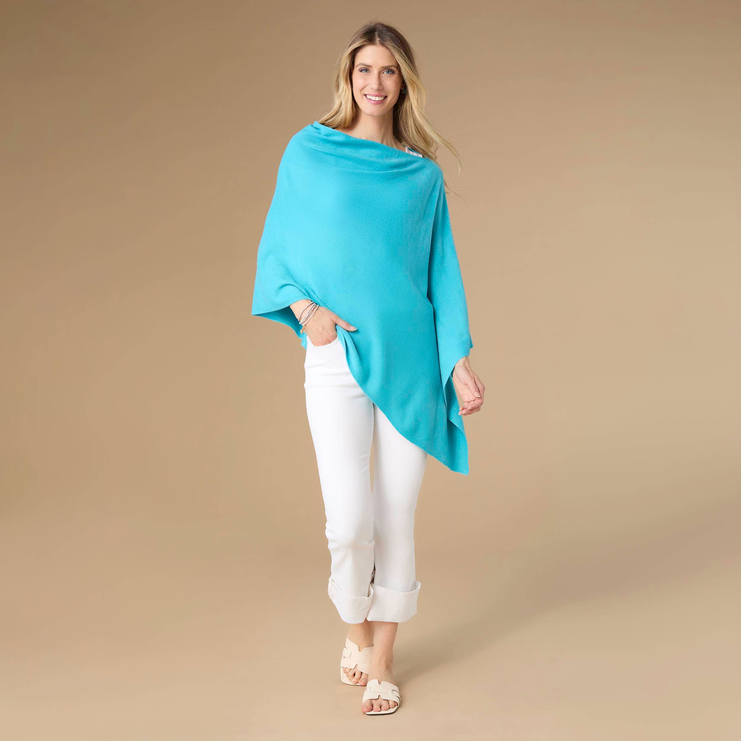 COCO + CARMEN - Wholesale Poncho - Women's - The Lightweight Poncho - Valentine's Day4