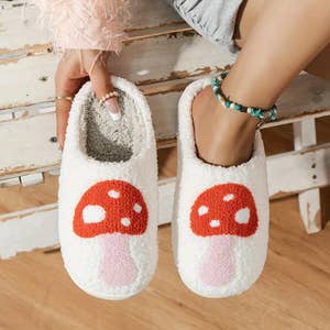Purchase Wholesale mushroom slippers. Free Returns & Net 60 Terms on Faire