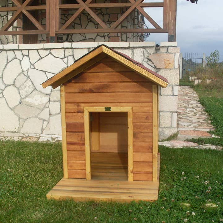 Deholzwart GmbH - Wholesale Pet Outdoor Tent - Dog - Doggy dog houses- brown kennel14