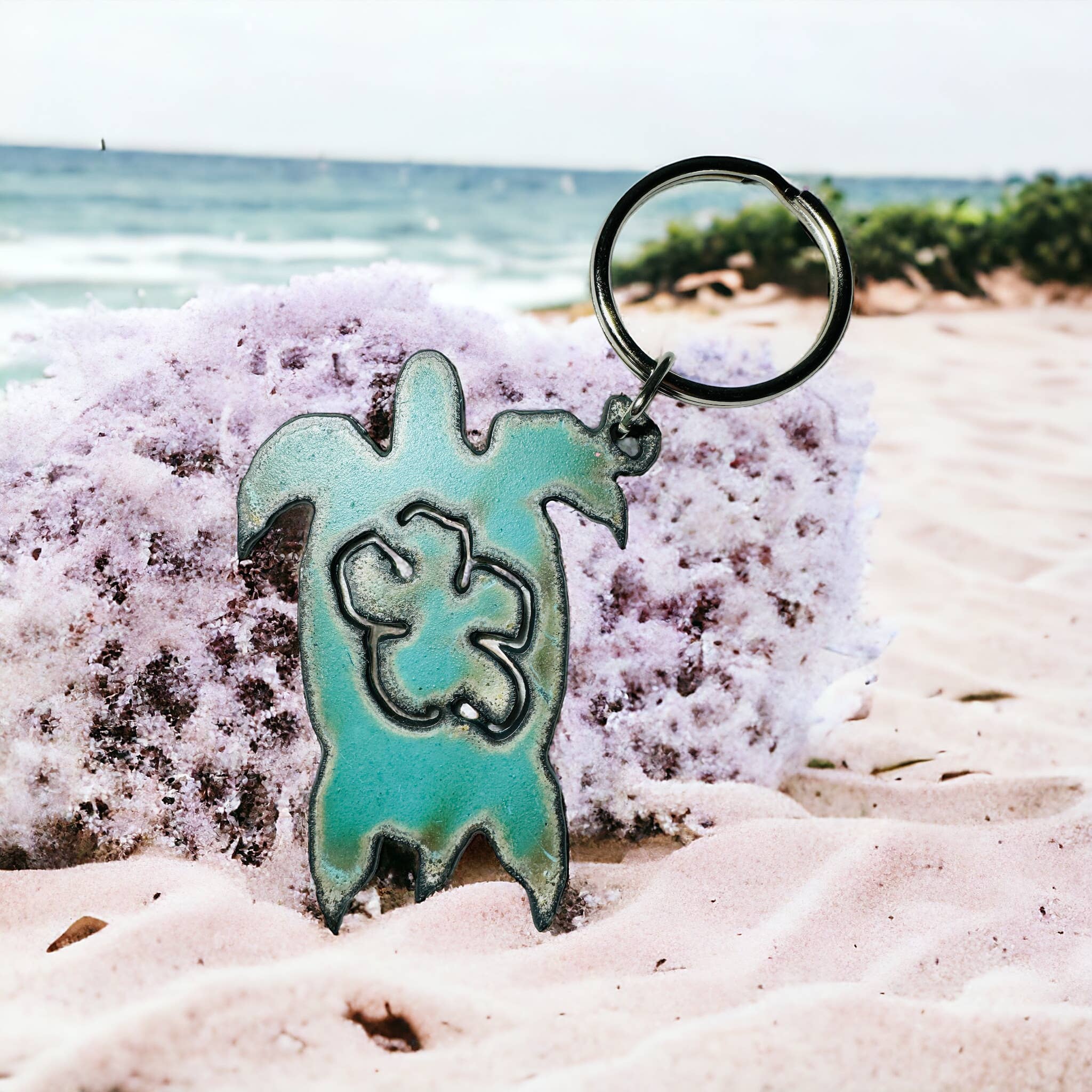 Iron Jewel - Wholesale Keychain - Unisex - Sea Turtle keychain metal tourist souvenir nautical coastal3