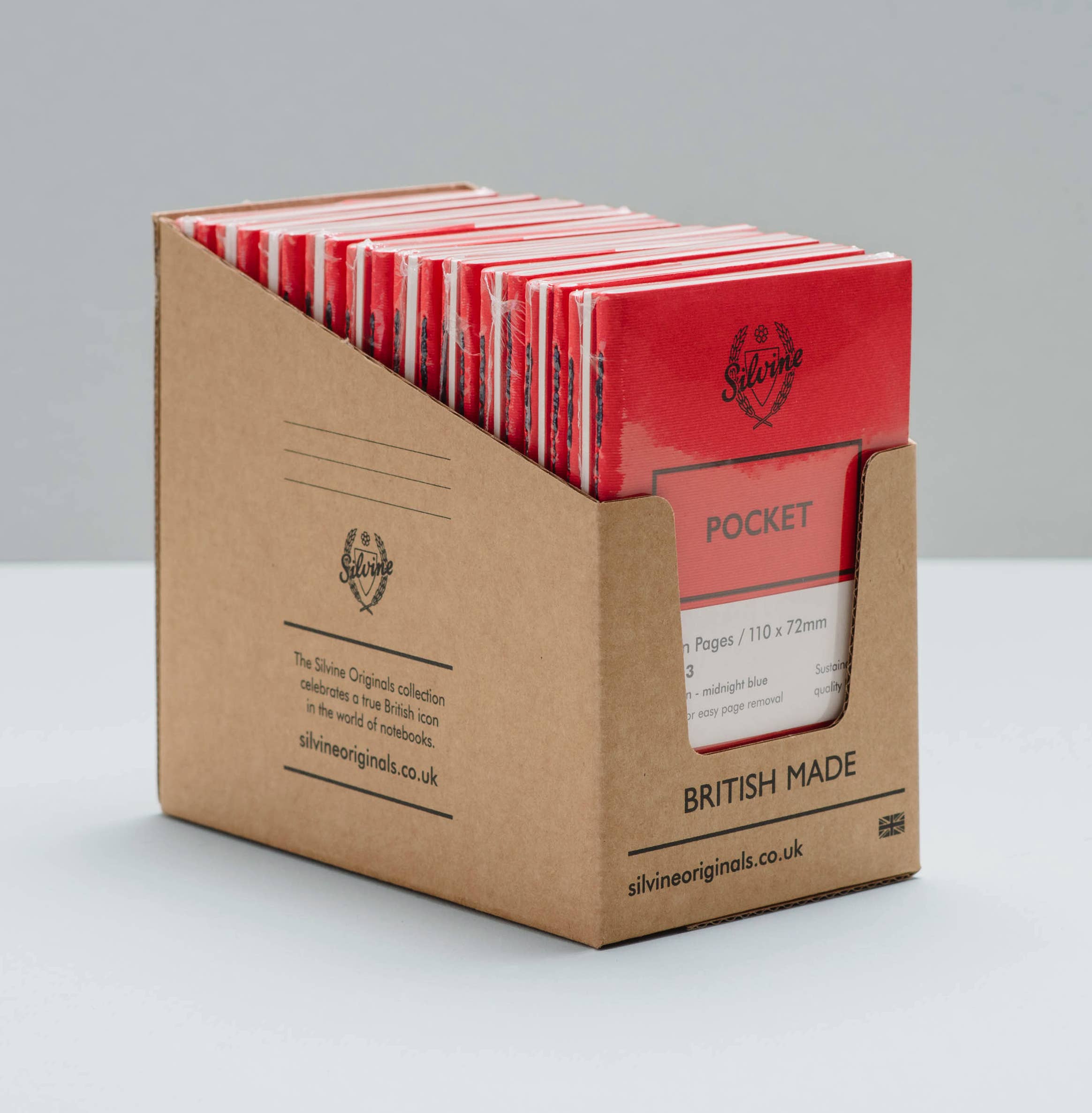 Silvine Originals - Wholesale Notebook - POCKET Notebook - Pack of 37