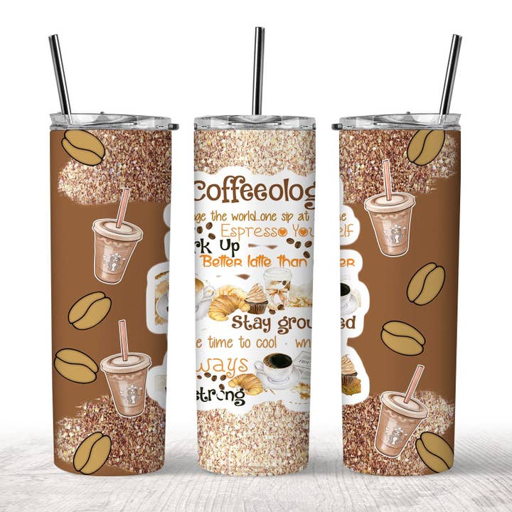 Coffeeology Tumbler for wholesale by Imprintsink