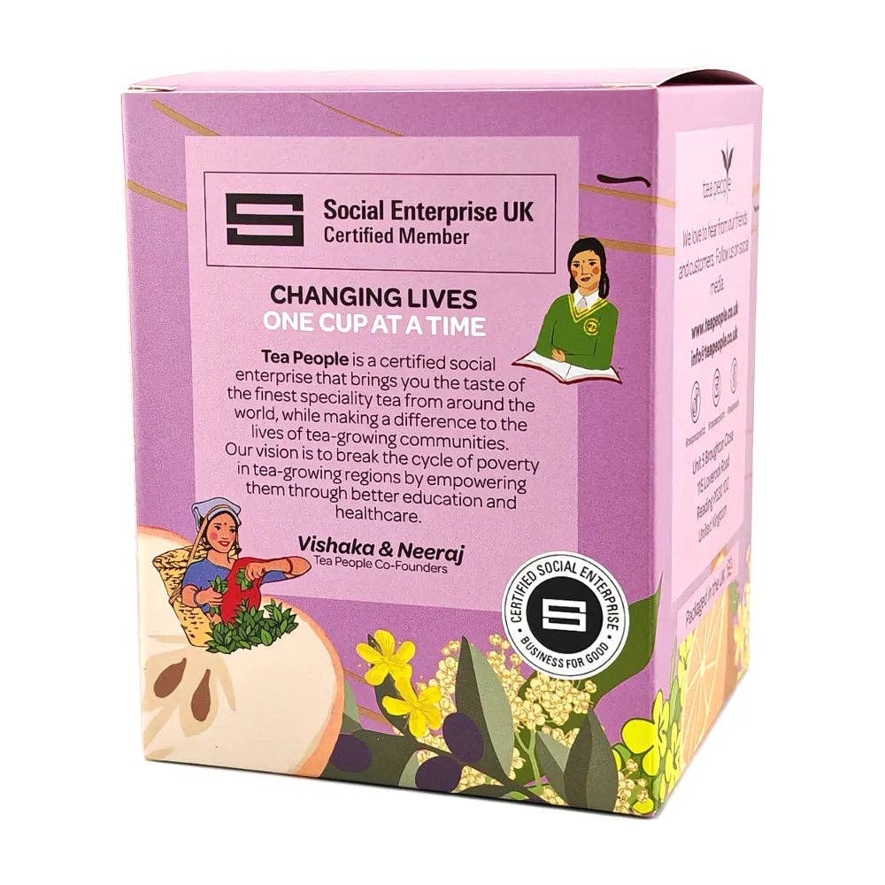 Tea People – wholesale Health/detox tea – ENERGY - Wellness Tea Envelopes3