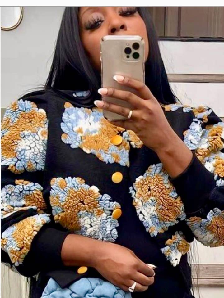 giacca jacquard da donna per la vendita all'ingrosso da parte di Elegant Boutique