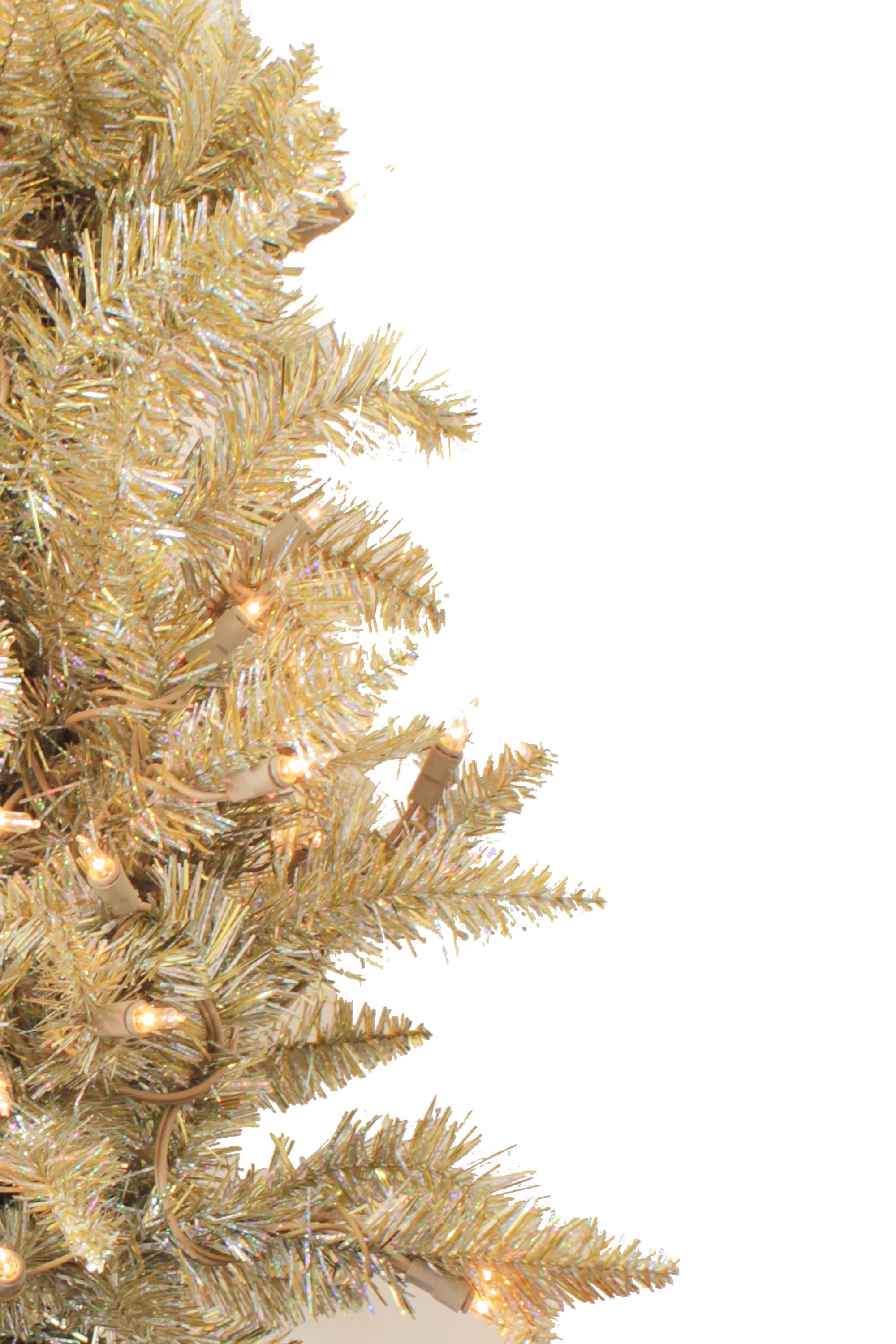 2' Prelit Champagne Tabletop Christmas Tree for wholesale on Faire6