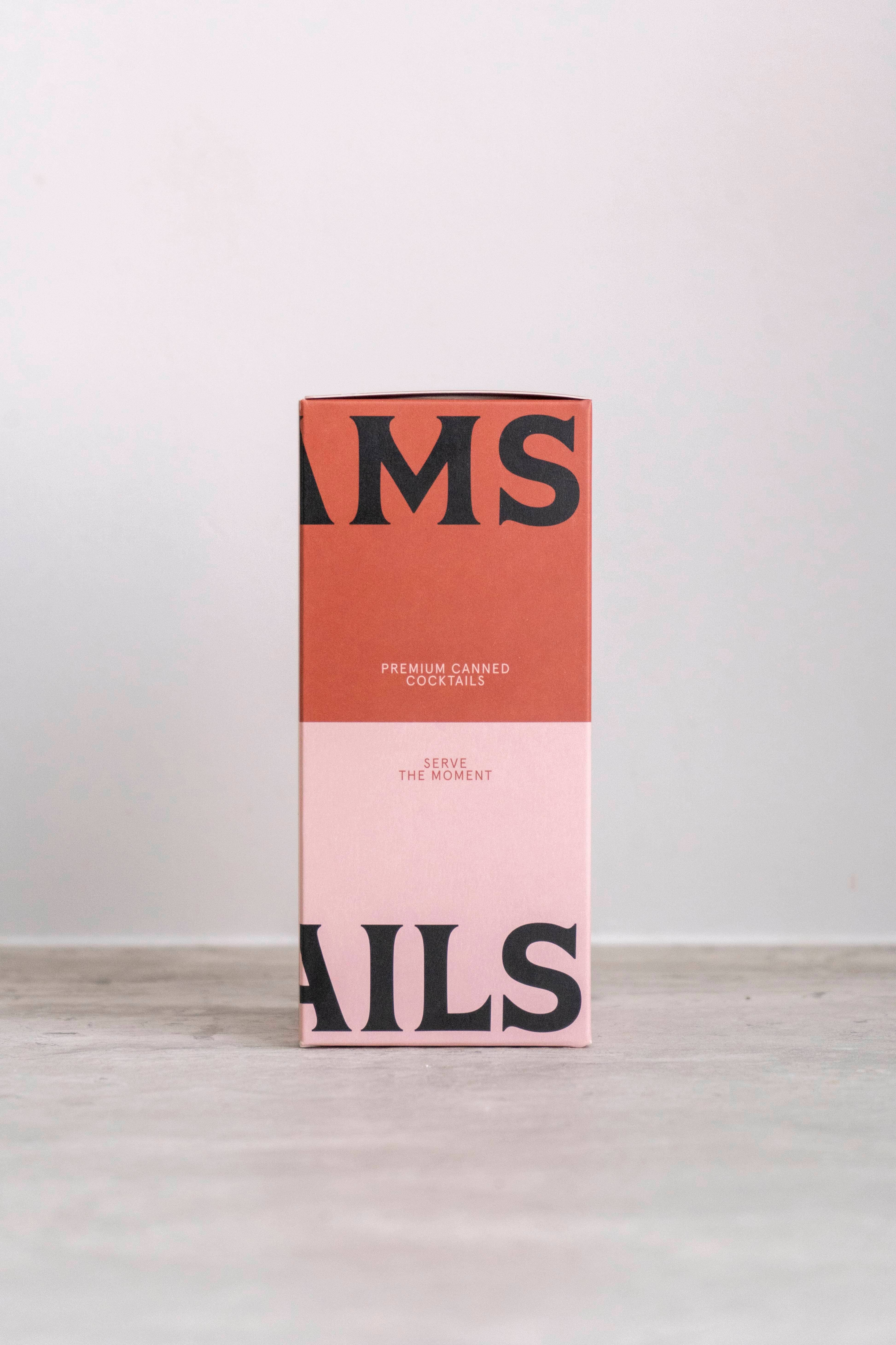 Williams Premium Canned Cocktails - Wholesale Cocktail Mix/Syrup - Gift packaging including 3 cocktails (PSMA, ESMA, MRGA)3