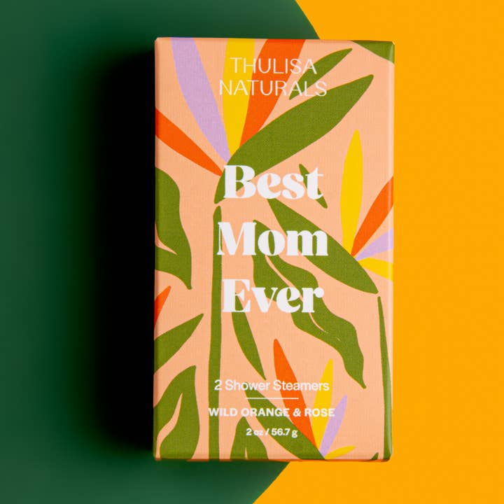 Thulisa Naturals | Bath + Body - Wholesale Shower Steamer/Bomb - Mother's Day Shower Steamers | Orange Rose | Gift set 🌹🍊2