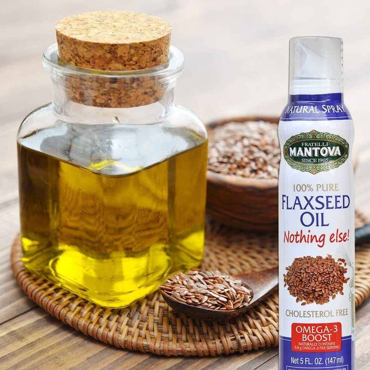 Fine Italian Food - Wholesale Cooking Oil - Mantova Flaxseed Oil Spray, 5 fl. oz.2