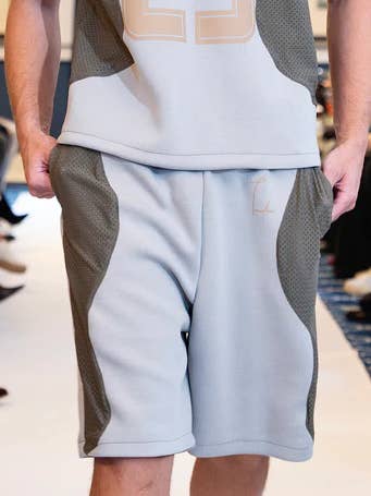 TRIMINGHAM MESH CONTRAST JERSEY SHORTS for wholesale by Trimingham