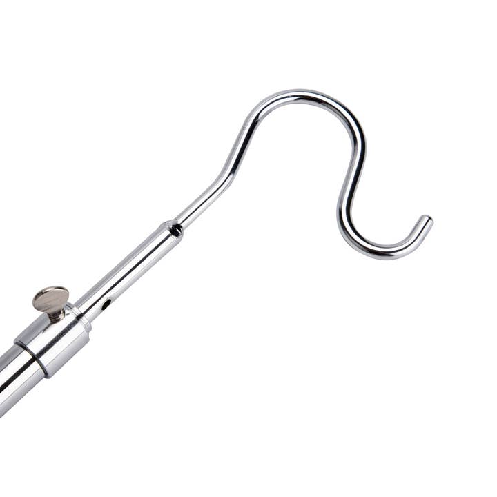 Store Supply Warehouse - Wholesale Retailer Display - Accessories - Adjustable Reach Garment Hook - Adjusts Up To 5 Feet1