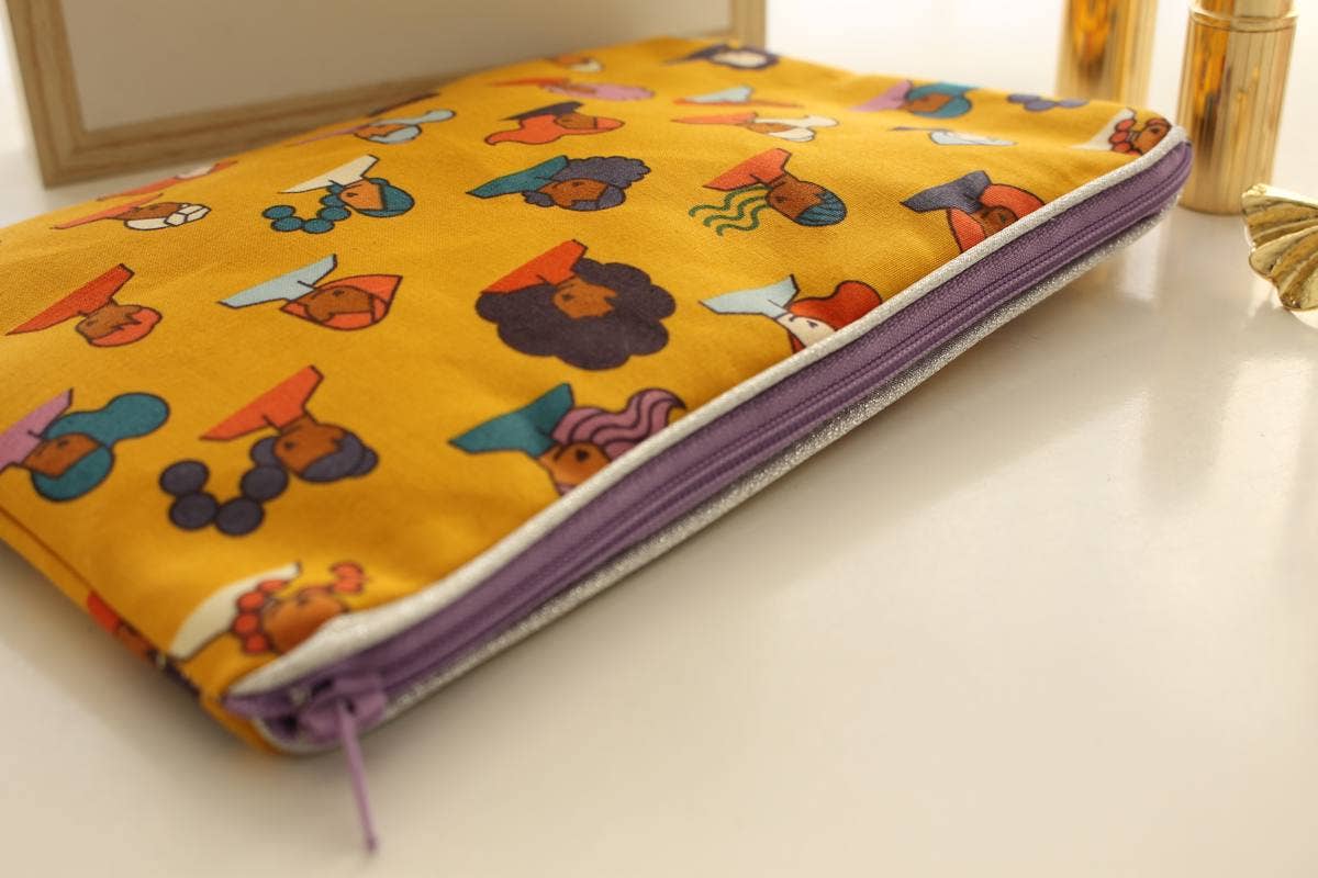 Sabrina Trefle - Wholesale Pouch - Women's - Alna hair zippered pouch2