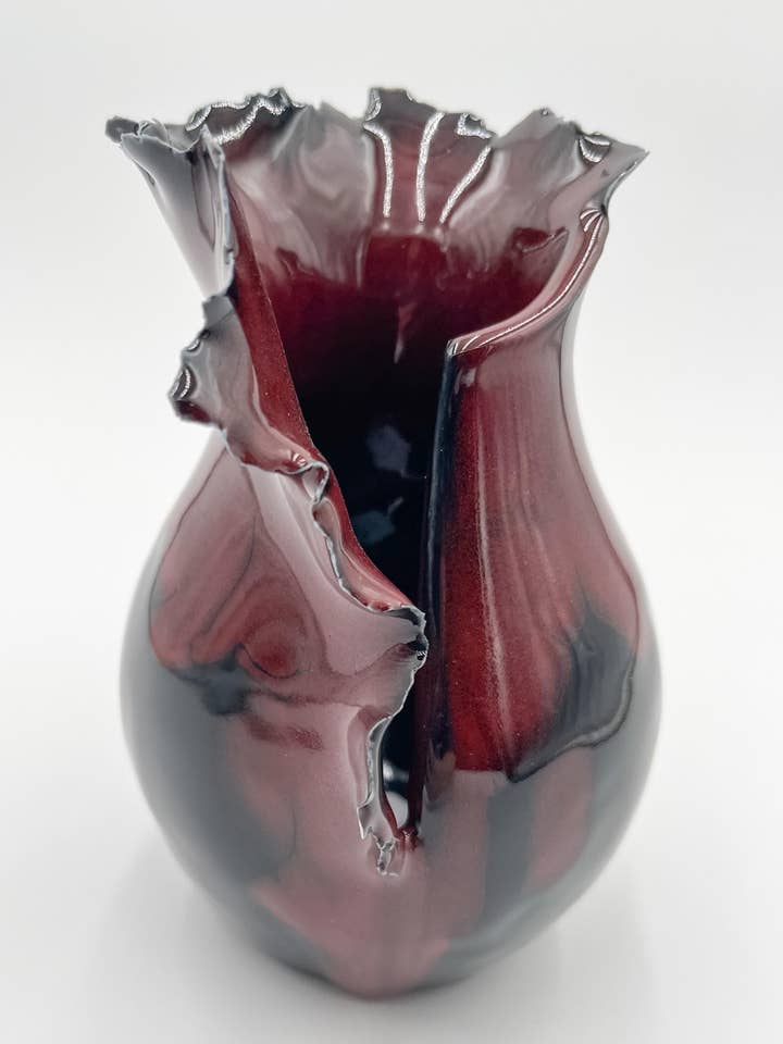 Burst Vessel for wholesale by Cori Ceramics & Art LLC