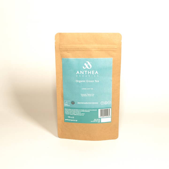 Organic Green 15 tea bags for wholesale by Anthea Organics