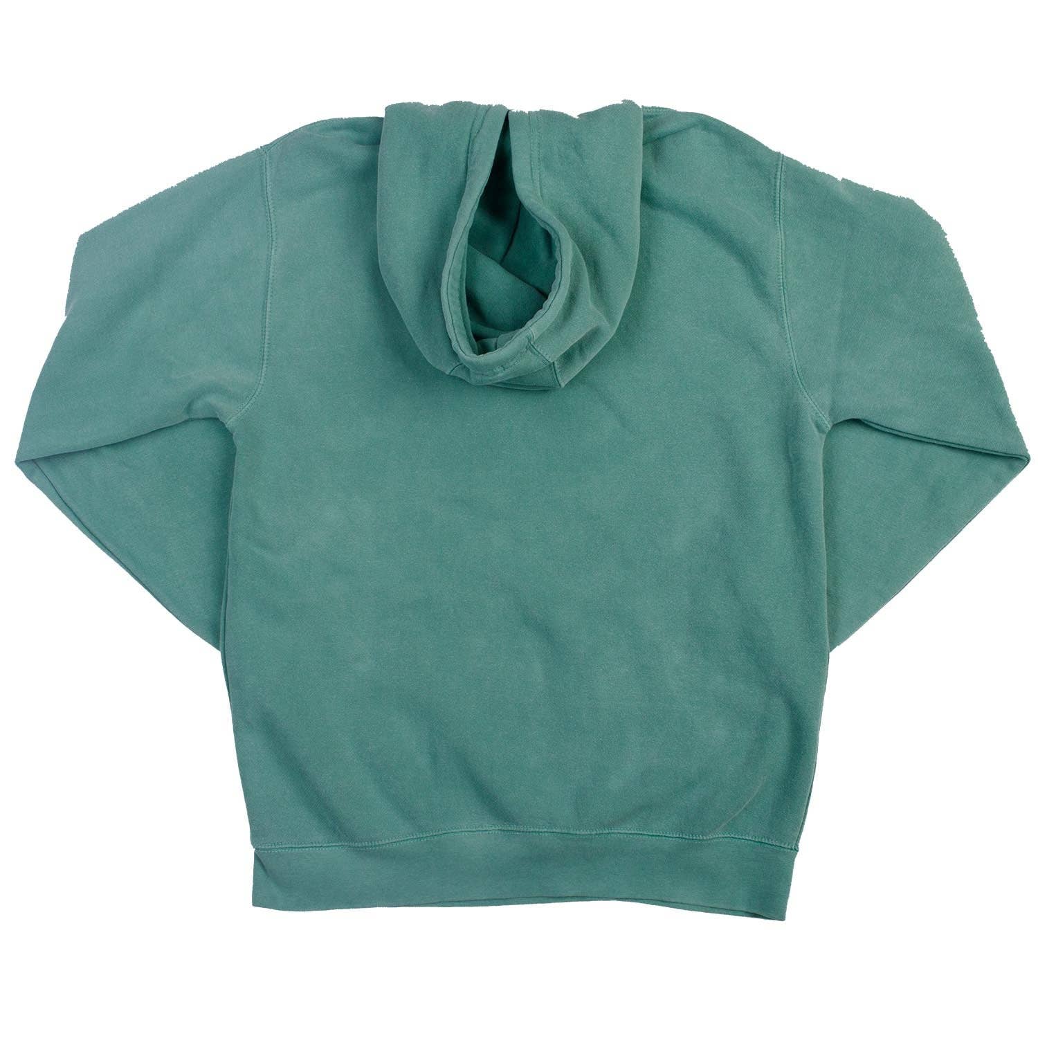 Vintage Green Metamorphosis Relaxed Fit Hoodie Sweatshirt for wholesale on Faire4