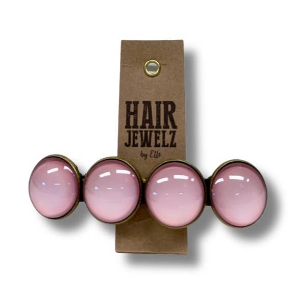 Colourclip XL "Rose" for engroshandel hos Hairjewelz by Elle