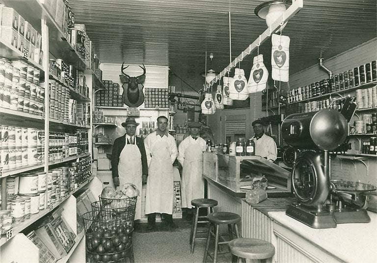 Found Image Press - Wholesale Postcard - Postcard FO-202 Photo of Old Grocery Store0