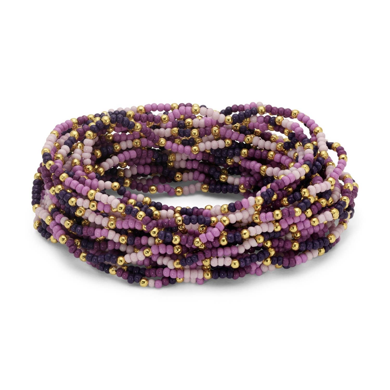 Splendid Iris - Wholesale Beaded Bracelet - Assorted 2mm Stretch Seed Bead Bracelets5