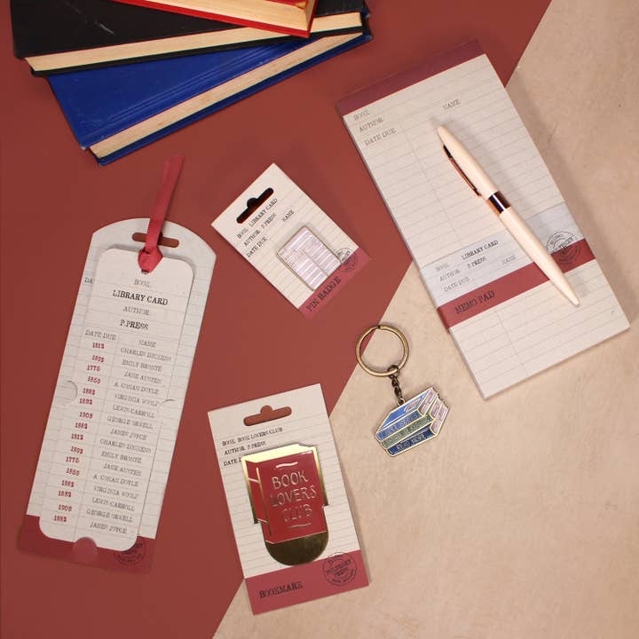 Half Moon Bay - Wholesale Bookmark - Metal Bookmark Book Lovers Club Literary Book