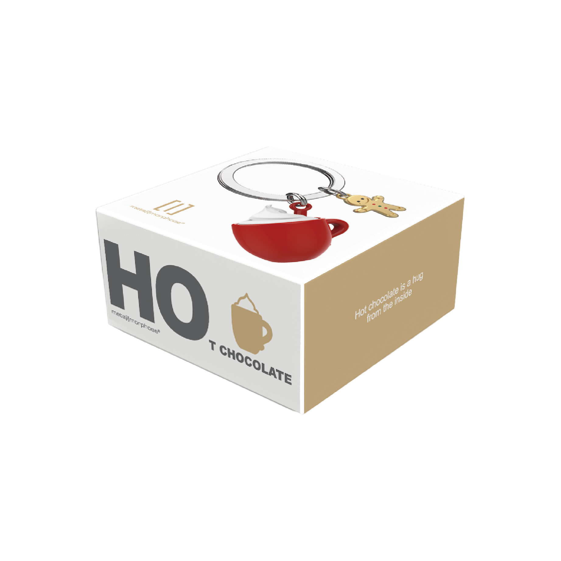 Oli Olsen – wholesale Keychain – Women's – Metalmorphose Cosy Mug With Gingerbread Man Keyring3