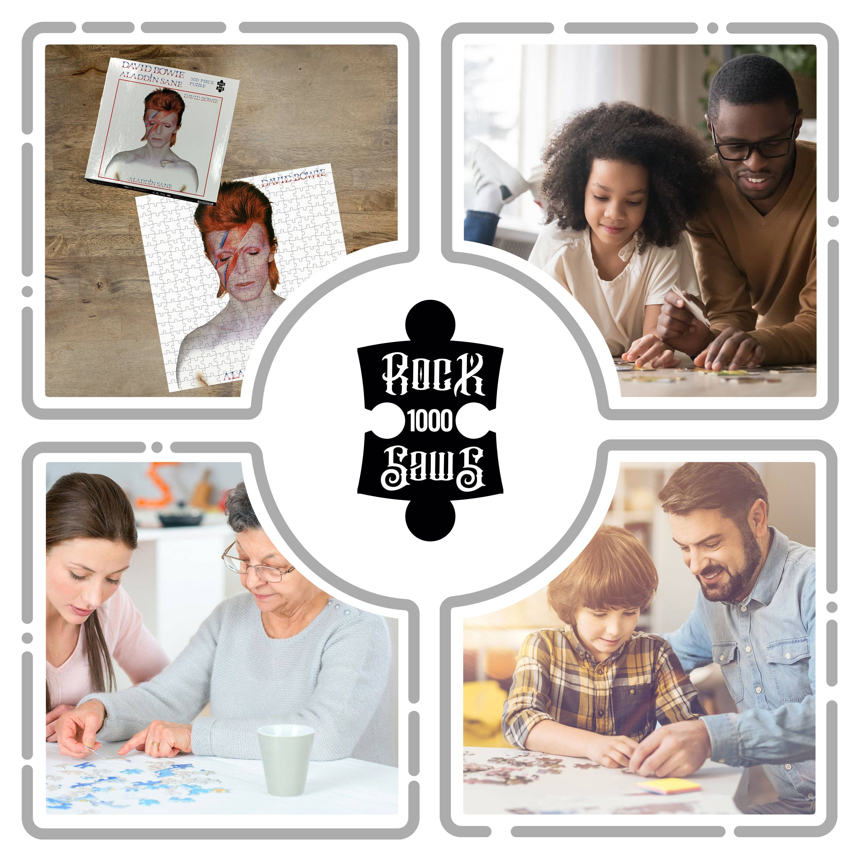 AQUARIUS, GAMAGO, ICUP, & ROCK SAWS by NMR Brands - Wholesale Puzzle - Adult - Iron Maiden The Trooper (1000 Piece Jigsaw Puzzle)3