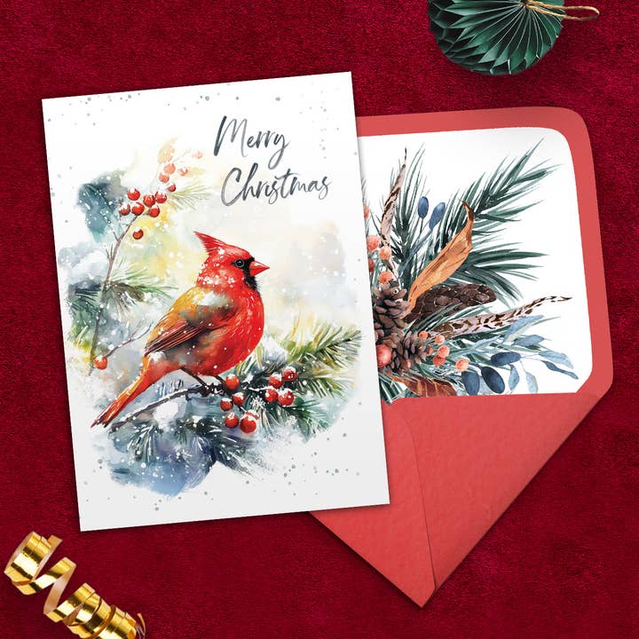 XM/Christmas Cardinal for wholesale by Norcard Enterprises LTD