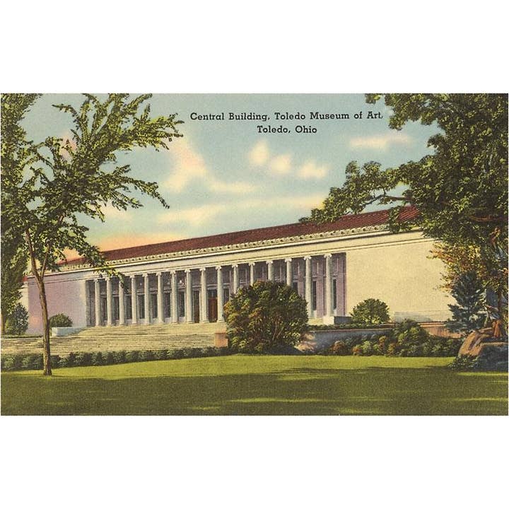 Postcard OH-108 Art Museum, Toledo for wholesale by Found Image Press
