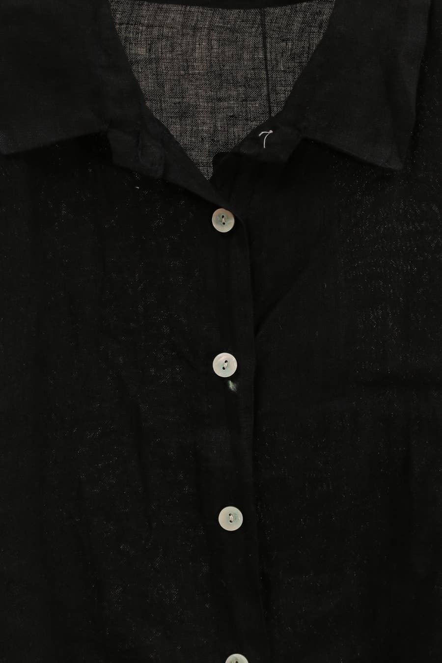 la maison des fibres naturelles - Wholesale Button Down Shirt - Women's - Linen crop shirt 83263 100% linen7