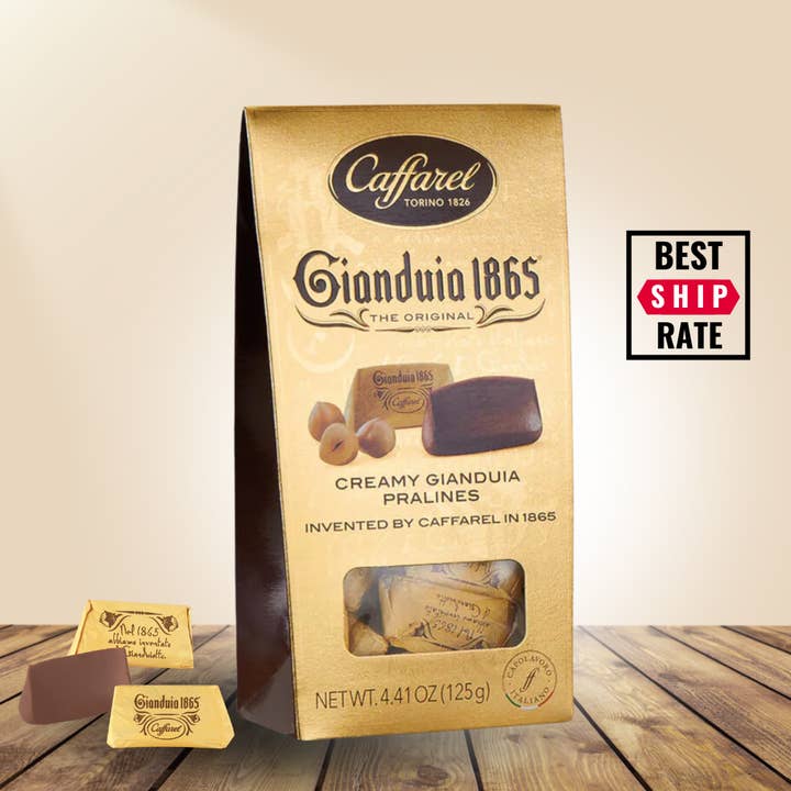 Casacella Foods - Wholesale Chocolate Bar - Caffarel Gianduia Pralines 4.4oz (125g)Â