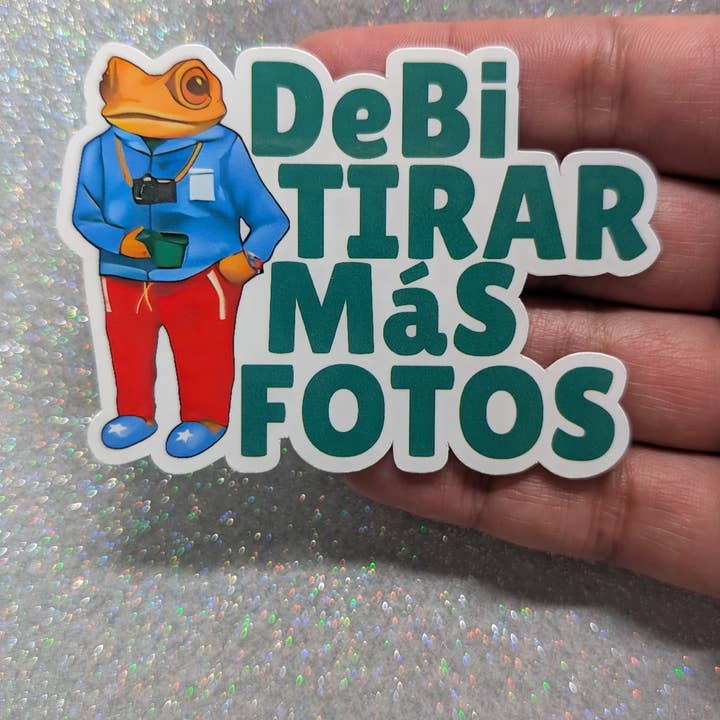 DG Customs - Wholesale Sticker - Bad Bunny, Debi tirar mas fotos sticker, sapo concho, 2025 c (Copy) (Copy)