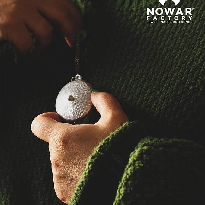 No War Factory s.r.l. - Wholesale Pendant/Charm Necklace - Gong necklace4